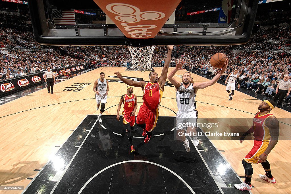 Houston Rockets v San Antonio Spurs