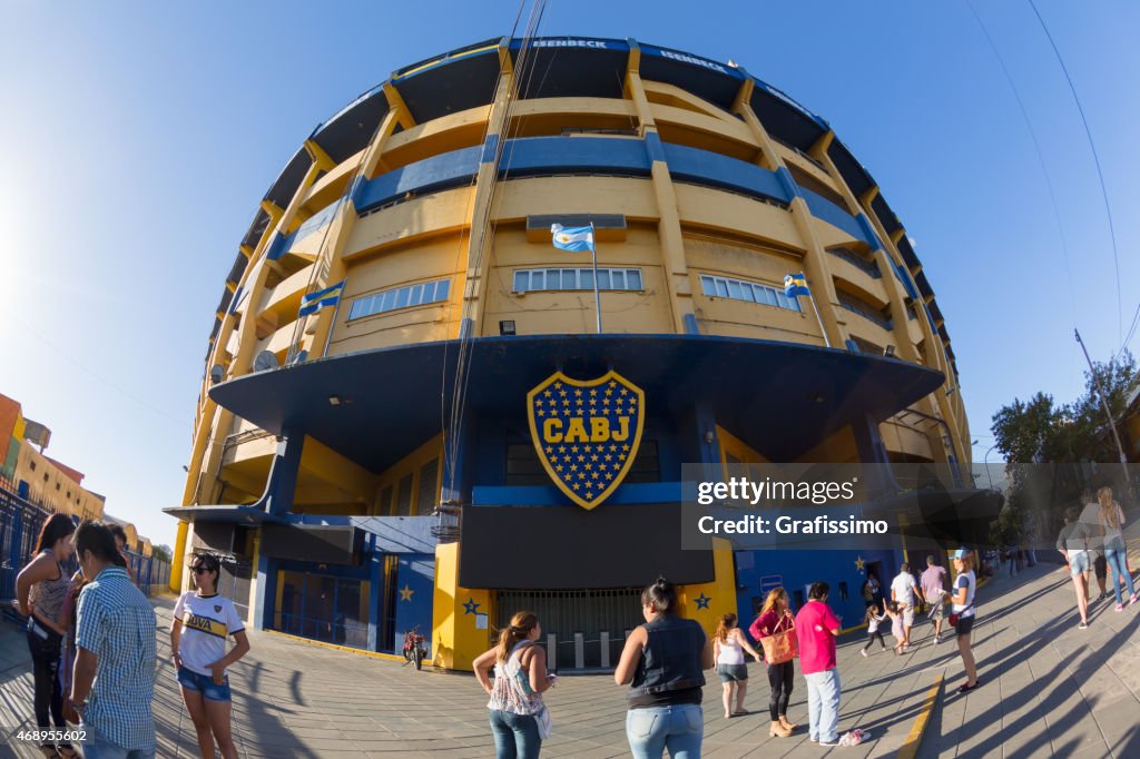 Argentina Buenos Aires soccer stadium of Boca Juniors