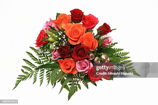 rose bouquet - bouquet stock pictures, royalty-free photos & images