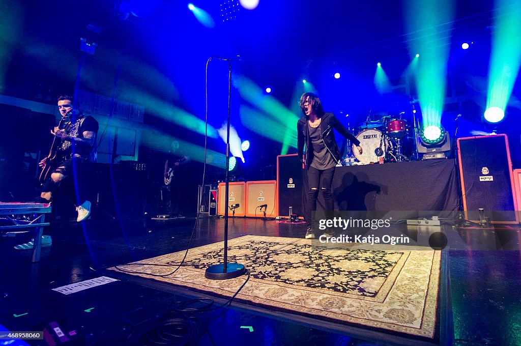 Sleeping With Sirens Perform At O2 Academy In Birmingham