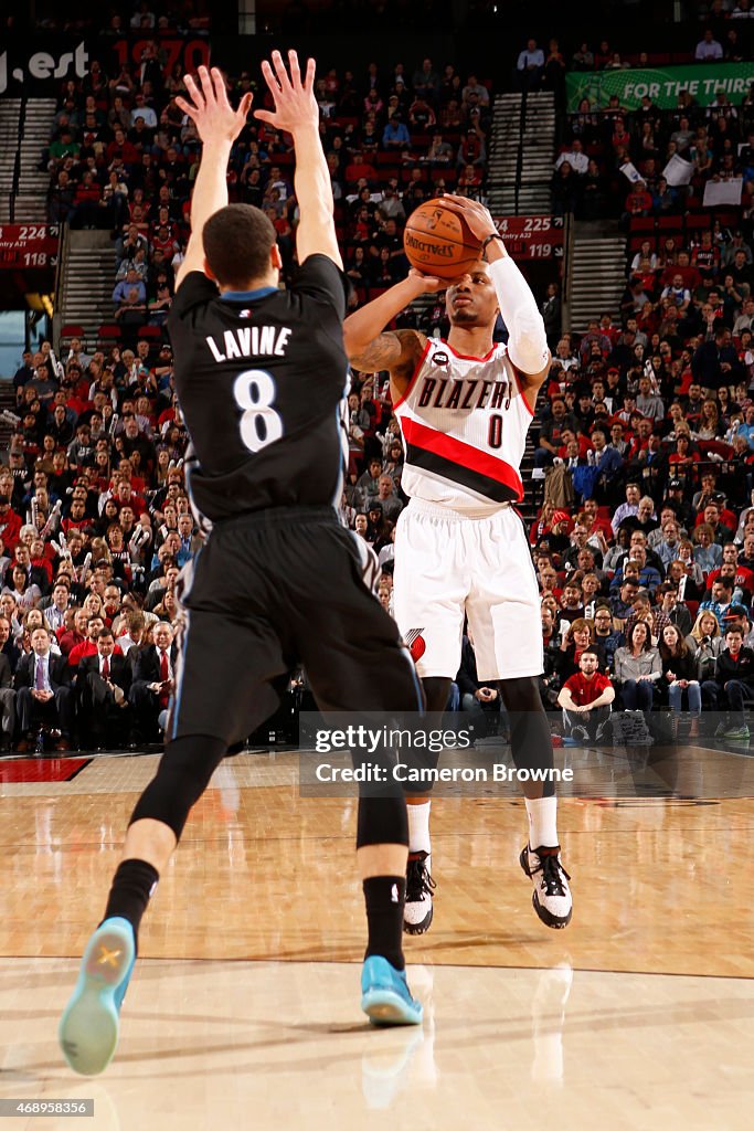 Minnesota Timberwolves v Portland Trail Blazers