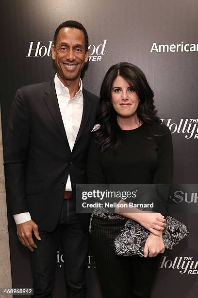 Monica Lewinsky attends 'The 35 Most Powerful People In Media' celebrated by The Hollywoood Reporter at Four Seasons Restaurant on April 8, 2015 in...