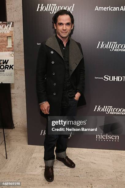 Reece Ritchie attends 'The 35 Most Powerful People In Media' celebrated by The Hollywoood Reporter at Four Seasons Restaurant on April 8, 2015 in New...