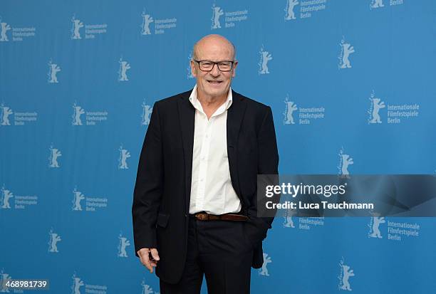 Director Volker Schloendorff attends the 'Diplomatie' photocall during 64th Berlinale International Film Festival at Grand Hyatt Hotel on February...