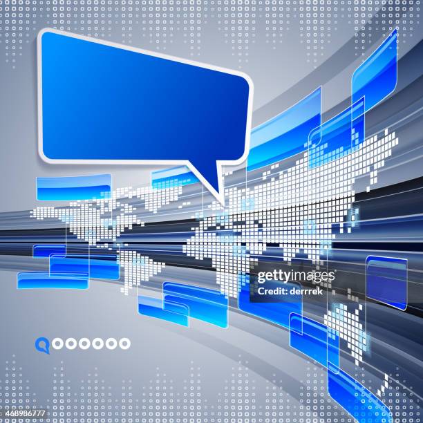 Computer Graphics For Communication Communication Technology High-Res Vector Graphic - Getty Images