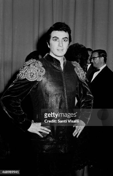 Singer Franco Corelli posing for a photo on September 15, 1965 in New York, New York.