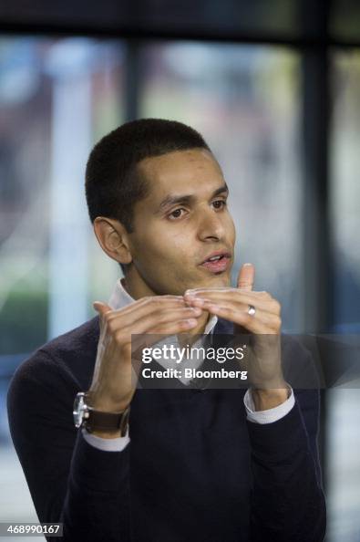 Mandav Rishi Rishi Mandal, co-founder and chief executive officer of Sosh, speaks ...