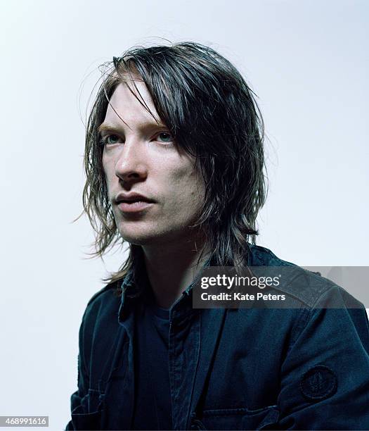 Actor Domhnall Gleeson is photographed for the Independent on October 7, 2010 in London, England.