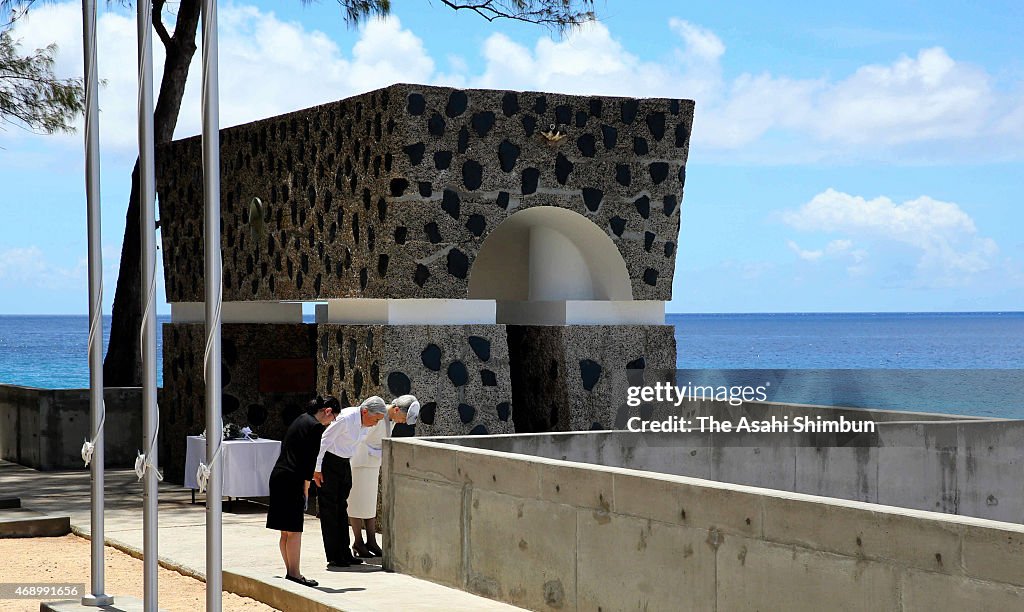 Emperor Akihito and Empress Michiko Visit Palau