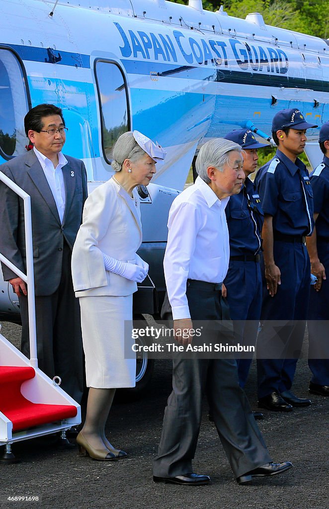 Emperor Akihito and Empress Michiko Visit Palau