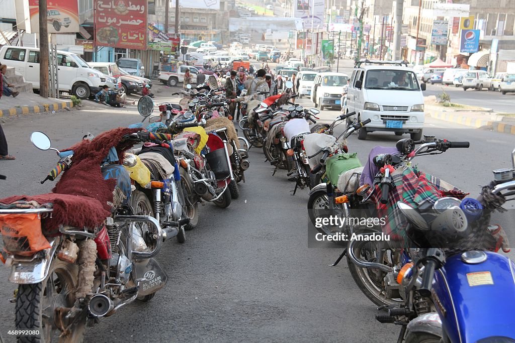 Fuel shortage in Yemen