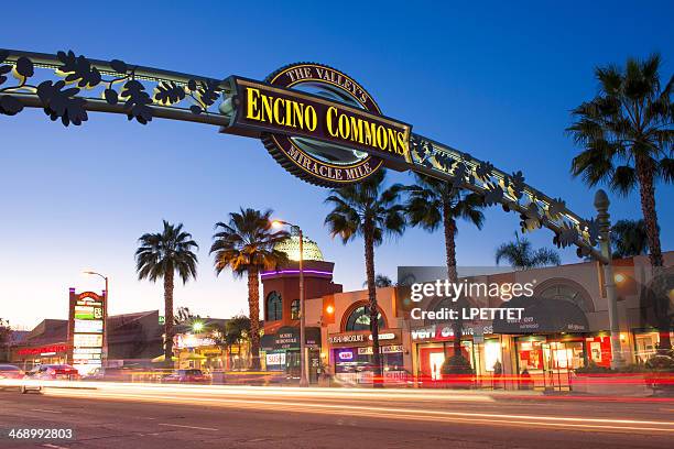 encino, ca - encino stock-fotos und bilder