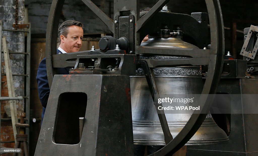 The Conservative Party Election Campaign Tour Bus Week Two