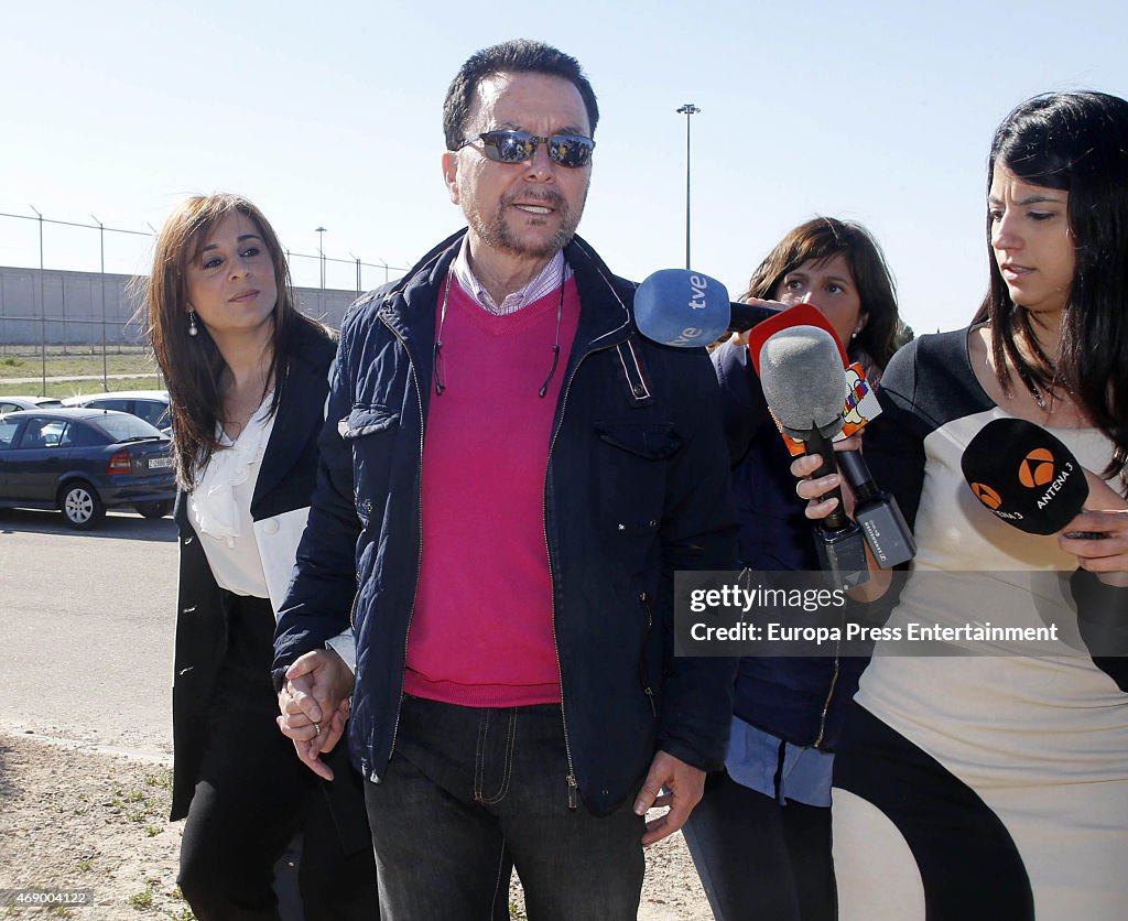 Jose Ortega Cano Goes Back to Prison In Zaragoza