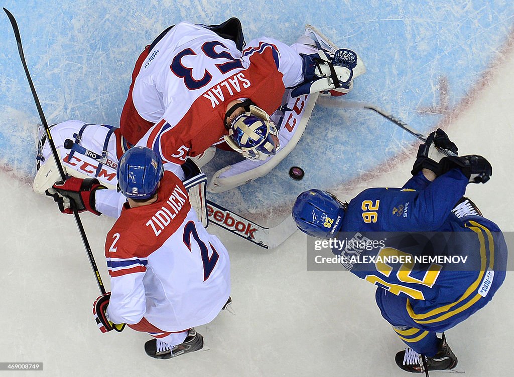 OLY-2014-IHOCKEY-CZE-SWE-MEN