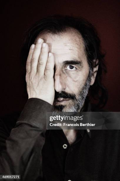 Actor Vangelis Mourikis by Photographer Francois Berthier for the Contour Collection poses during the 64th Berlinale International Film Festival on...