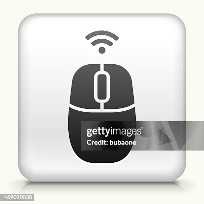 Royalty free vector icon button with Computer Mouse Icon Royalty free vector icon button with Computer Mouse Icon