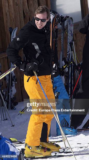 Beltran Gomez Acebo is seen on March 8, 2015 in Baqueira Beret, Spain.