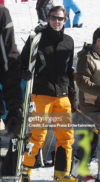 Beltran Gomez Acebo is seen on March 8, 2015 in Baqueira Beret, Spain.