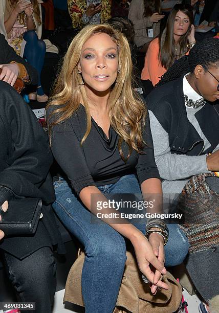 Wendy WIlliams attends the Betsey Johnson Show during Mercedes-Benz Fashion Week Fall 2014 at The Salon at Lincoln Center on February 12, 2014 in New...