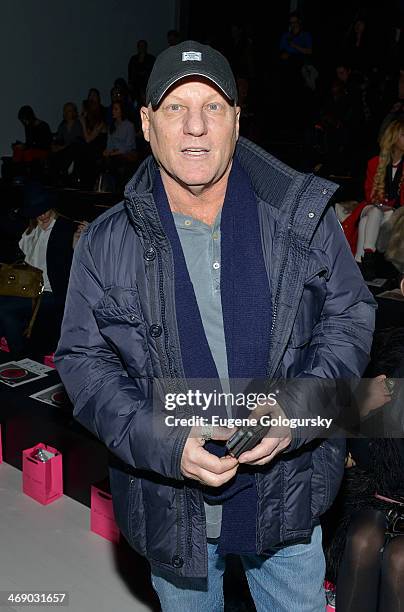 Steve Madden attends the Betsey Johnson Show during Mercedes-Benz Fashion Week Fall 2014 at The Salon at Lincoln Center on February 12, 2014 in New...