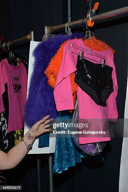 Atmosphere at the Betsey Johnson Show during Mercedes-Benz Fashion Week Fall 2014 at The Salon at Lincoln Center on February 12, 2014 in New York...