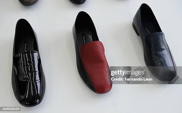 Shoes pictured during the Newbark presentation during Mercedes-Benz Fashion Week Fall 2014 on February 12, 2014 in New York City.