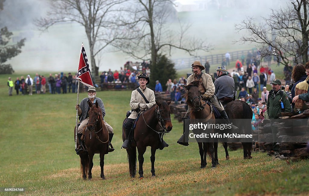 Appomattox Marks 150th Anniversary Of Surrender Of Lee's Army In Civil War