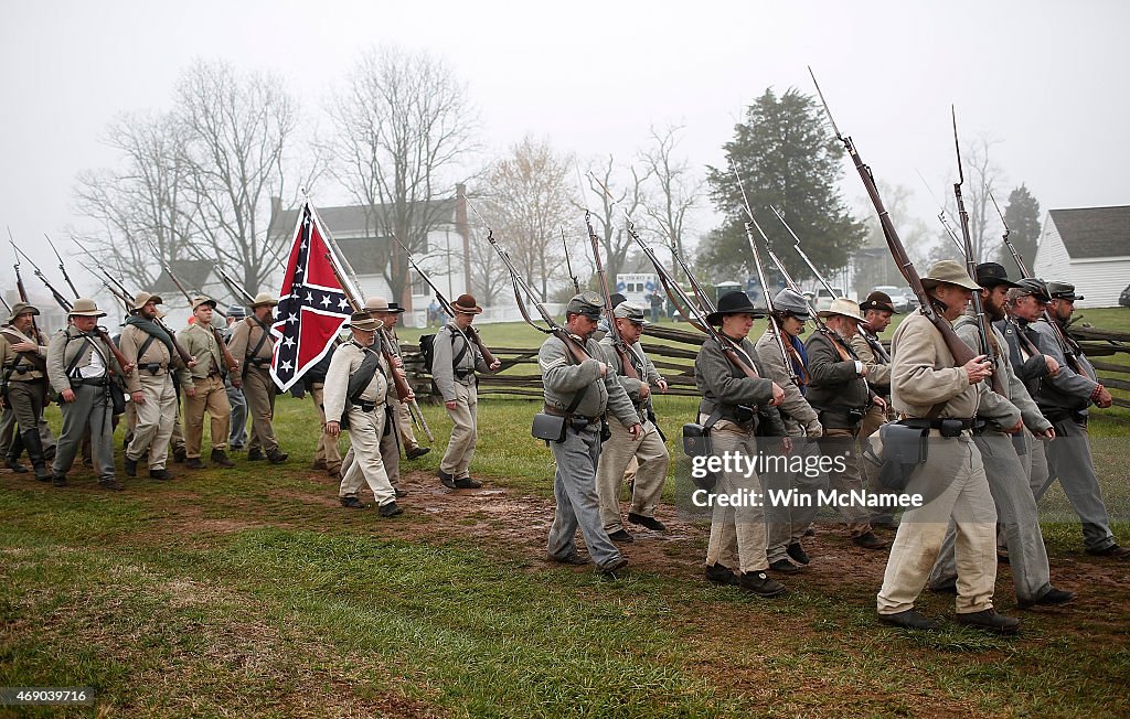 Appomattox Marks 150th Anniversary Of Surrender Of Lee's Army In Civil War