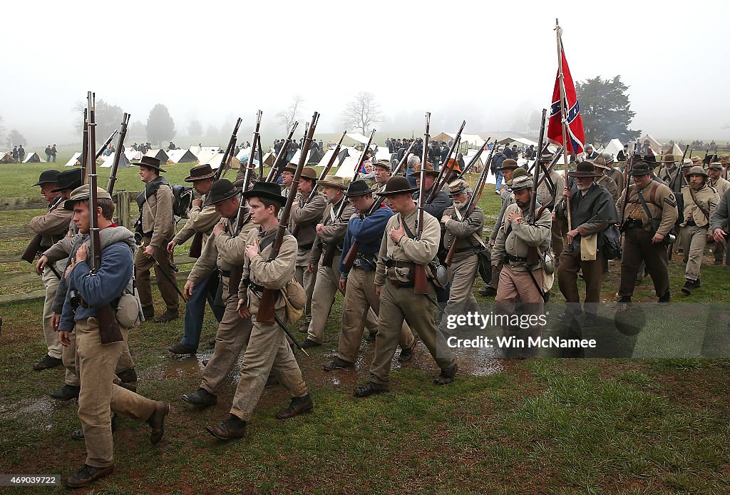 Appomattox Marks 150th Anniversary Of Surrender Of Lee's Army In Civil War