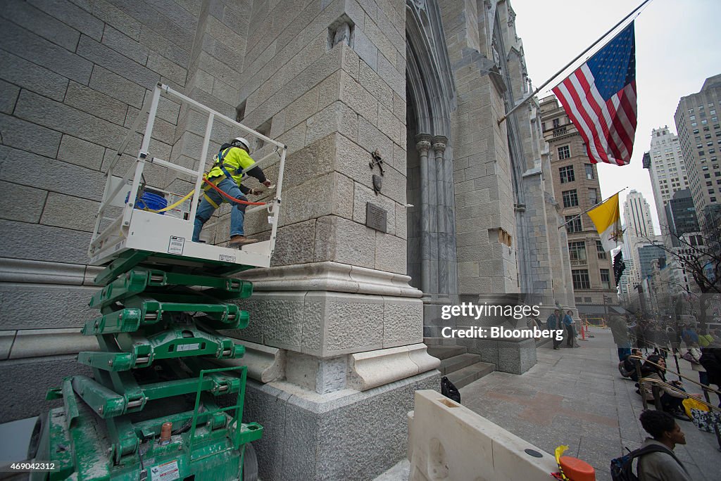 Inside Saint Patrick's Cathedral As Restoration Continues