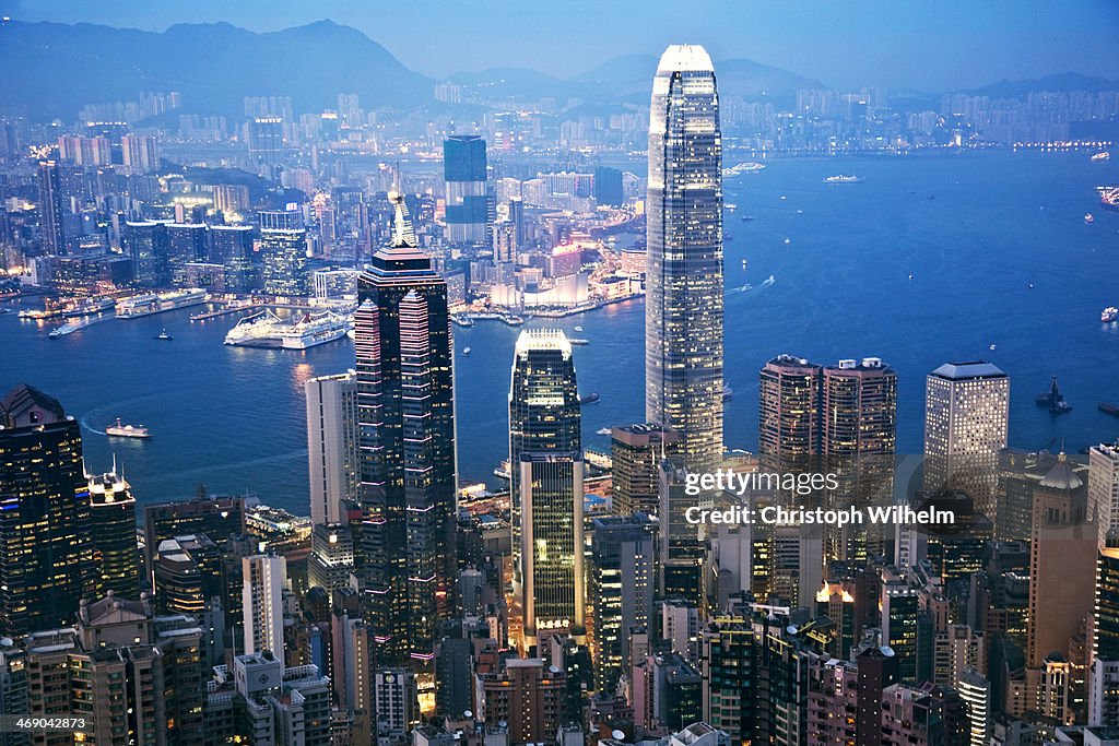 Hong Kong twilight