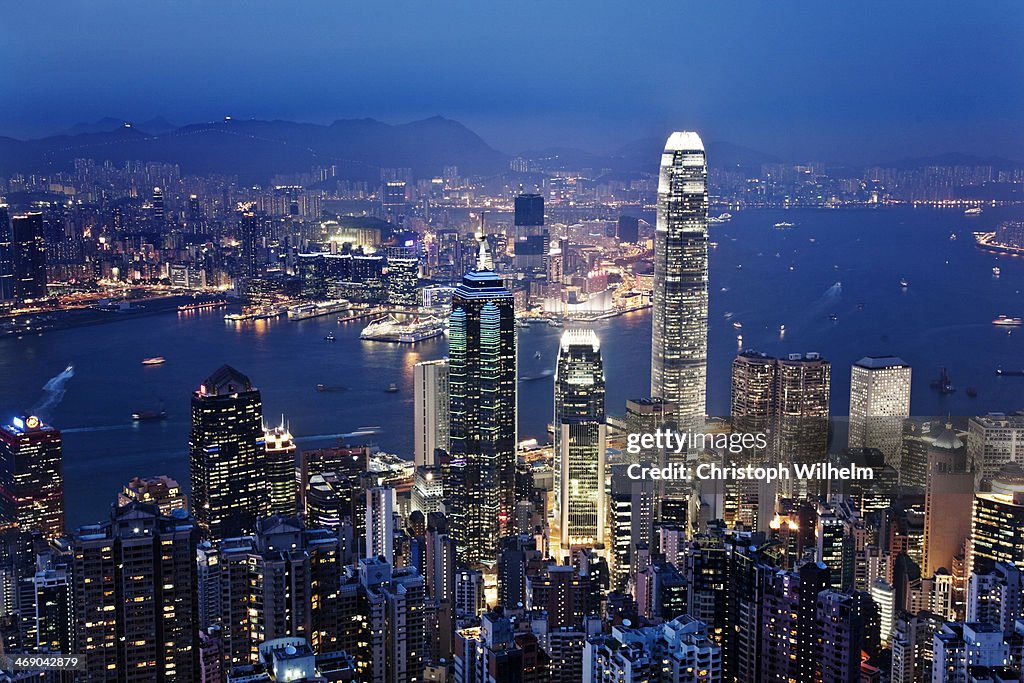 Hong Kong twilight