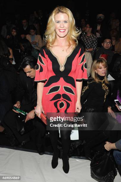 Alex McCord attends the Zang Toi fashion show during Mercedes-Benz Fashion Week Fall 2014 at The Salon at Lincoln Center on February 12, 2014 in New...