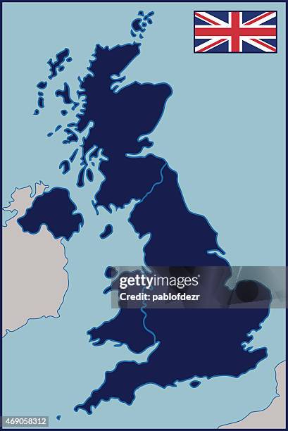 Blank Map Of United Kingdom High Res Vector Graphic Getty Images Blank Map Of United Kingdom 