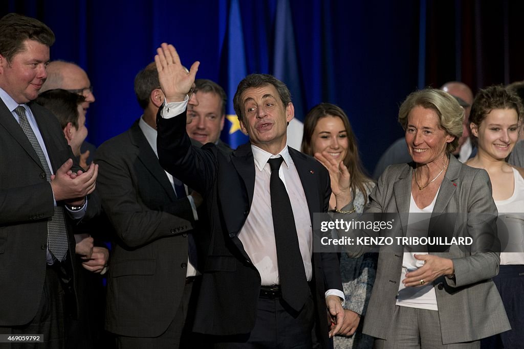 FRANCE-POLITICS-UMP-RALLY