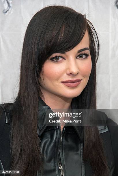 Actress Ashley Rickards attends the AOL BUILD Speaker Series: Ashley Rickards Discusses Her New Book "A Guide To Really Getting It Together" at AOL...