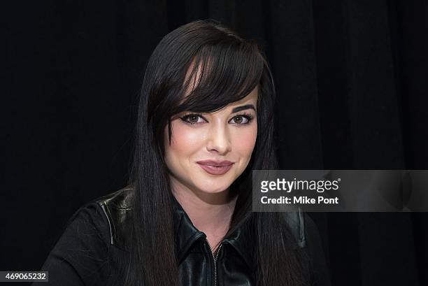 Actress Ashley Rickards attends the AOL BUILD Speaker Series: Ashley Rickards Discusses Her New Book "A Guide To Really Getting It Together" at AOL...
