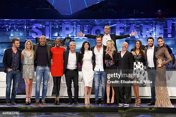 Simon Grechi, Costanza Caracciolo, Amaurys Perez, Fiona May, Biagio Izzo, Pamela Prati, Mario Cipollini, Carlo Conti , Matilde Brandi, Roberto...