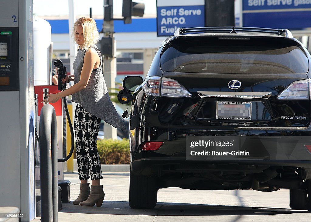 Celebrity Sightings In Los Angeles - February 12, 2014