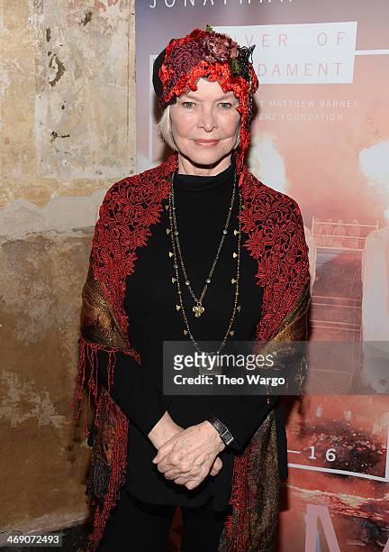 Ellen Burstyn attends the "River Of Fundament" world premiere at BAM Harvey Theater on February 12, 2014 in New York City.
