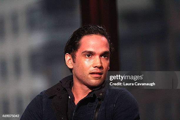 Reece Ritchie attends AOL BUILD Speaker Series with the cast of "Desert Dancer" at AOL Studios on April 9, 2015 in New York City.