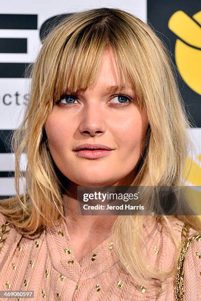 Actress Sophie Kennedy Clark attends the Visual Effects Society's 12th Annual VES Awards at The Beverly Hilton Hotel on February 12, 2014 in Beverly...