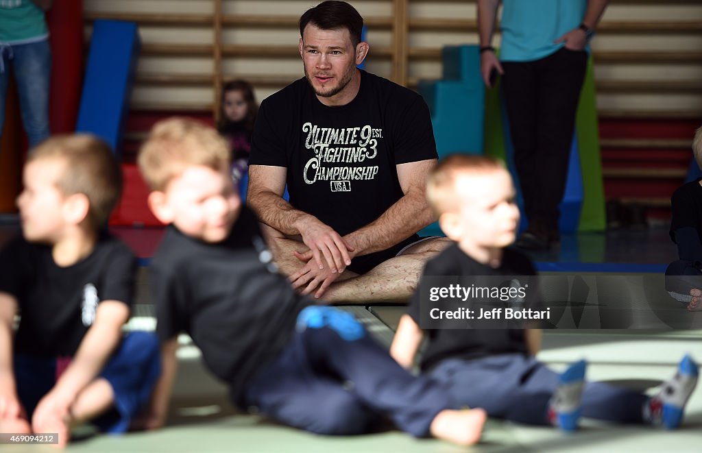 UFC Stars Inspire MMA Dreams At Krakow Jiu-Jitsu School