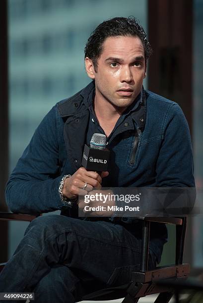 Actor Reece Ritchie attends the AOL BUILD Speaker Series: The Cast Of "Desert Dancer" at AOL Studios In New York on April 9, 2015 in New York City.