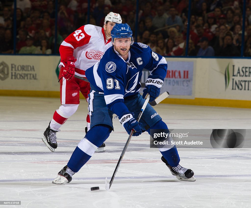 Detroit Red Wings v Tampa Bay Lightning