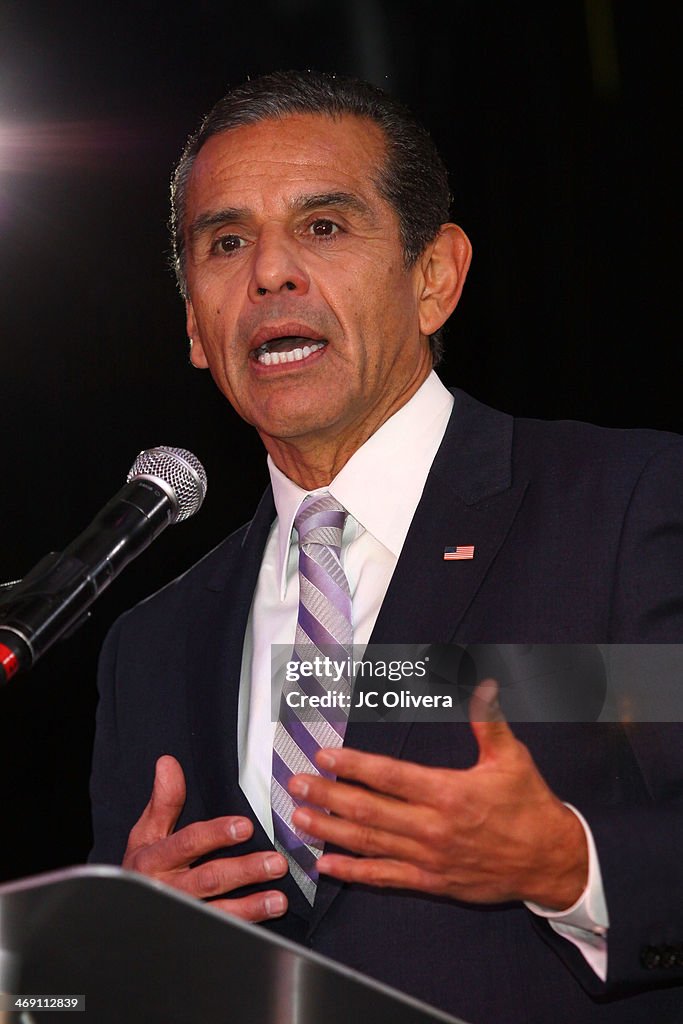 Welcoming Party For Former Mayor Antonio Villaraigosa As  New Member Of Estrella TV