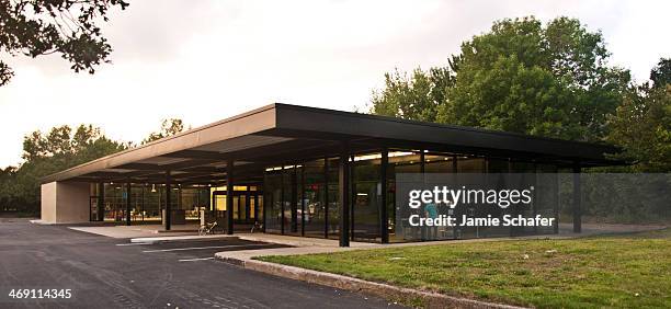 Ludwig Mies van der Rohe's Nun's Island Gas Station , converted to a Community Center and reopened in 2012.