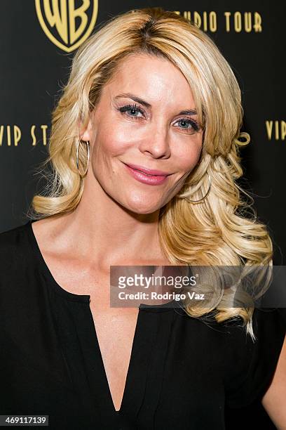 Host McKenzie Westmore attends the Warner Bros. VIP Tour 2014 "Meet The Family" Speaker Series at Warner Bros. Tour Center on February 12, 2014 in...