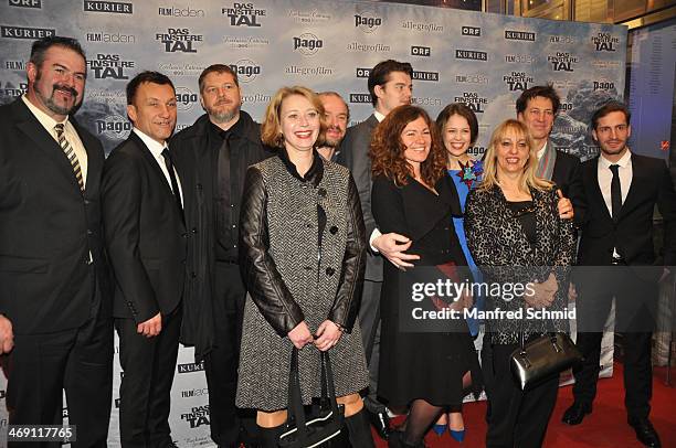 Heinz Ollesch, Helmuth A. Haeusler, Beatrix Brunschko, Carmen Gratl, Gerhard Liebmann, Sam Riley, Paula Beer, Tobias Moretti and Johanna Bittenbinder...